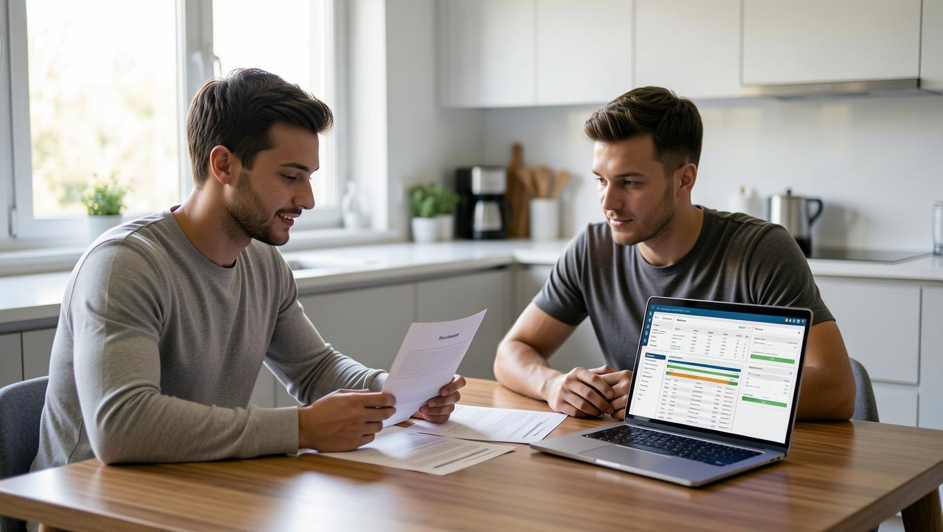 Couple reviewing personal loans in Chandler Arizona