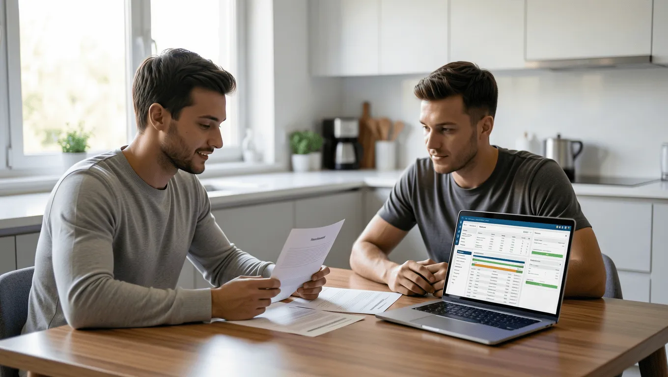 Couple reviewing personal loans in Chandler Arizona