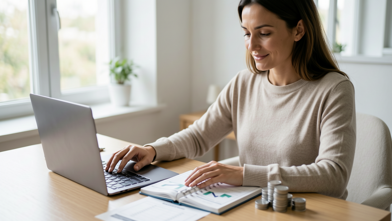 woman managing finances with debt consolidation in Arizona