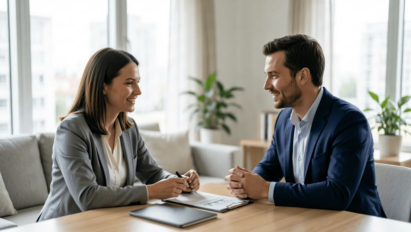 Couple discussing $1000 loan options in Arizona