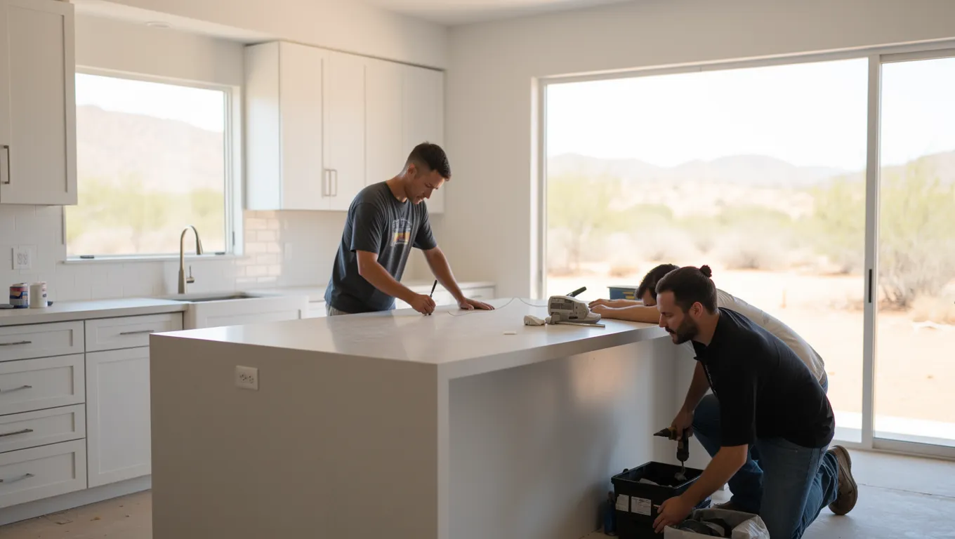 Kitchen remodel funded with a $20,000 loan in Arizona