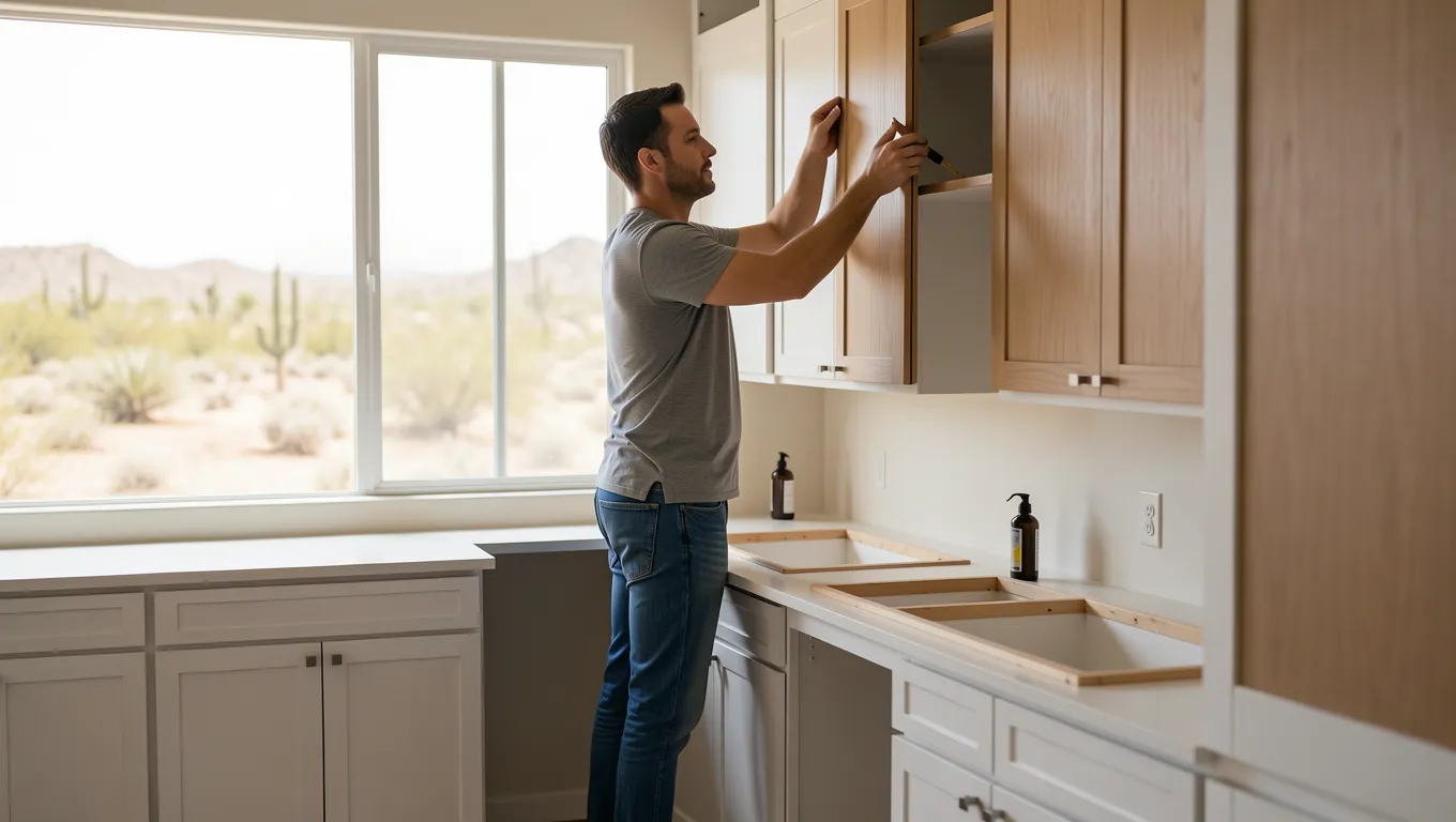 Kitchen remodel funded by a $30,000 loan in Arizona