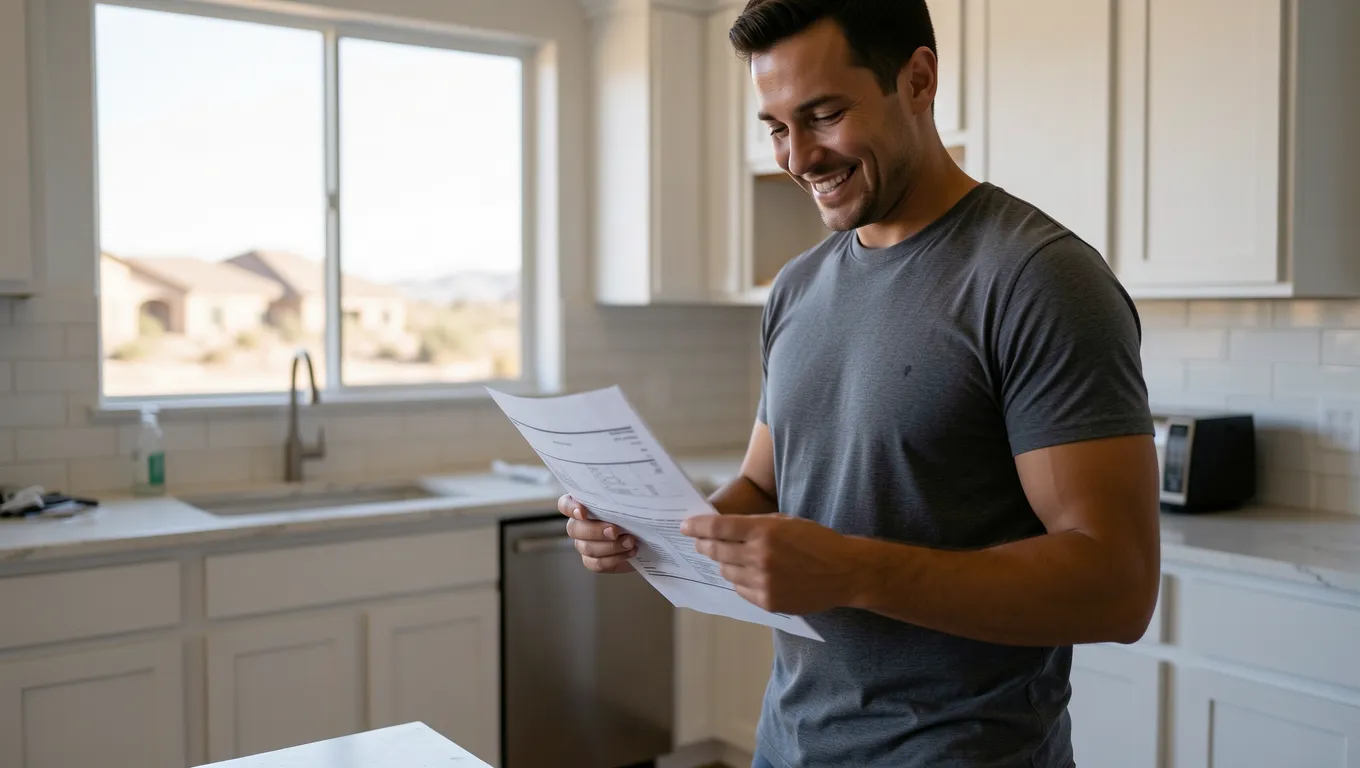 Arizona homeowner reviews 3500 loan for kitchen remodel