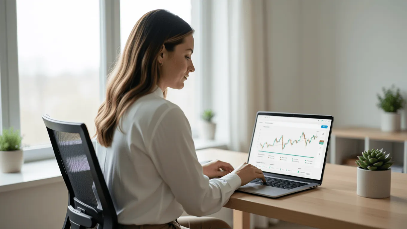 Woman Budgeting Finances with Personal Loan Options